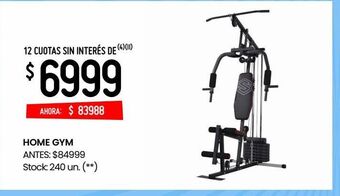 Changomas Home gym oferta