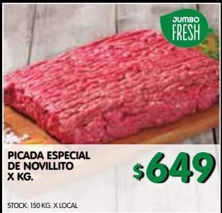 Jumbo Picada especial de novillito x kg oferta