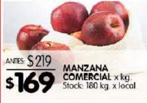 Disco Manzana comercial x kg oferta