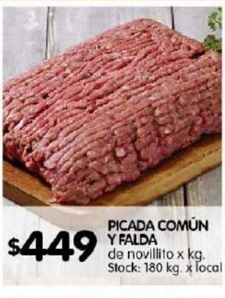 Disco Picada común de novillito x kg oferta