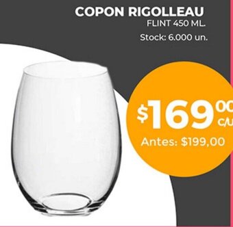 Supermercados Tadicor Copon Rigolleau Flint 450 ml oferta