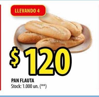 Punto Mayorista Pan flauta oferta