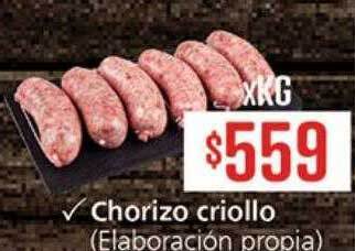 Supermercados Aiello Chorizo Criollo oferta