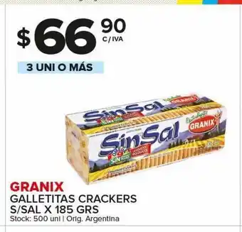 Carrefour Maxi Galletas granix oferta