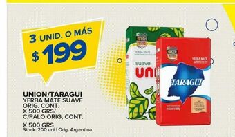 Carrefour Maxi Yerba mate unión oferta