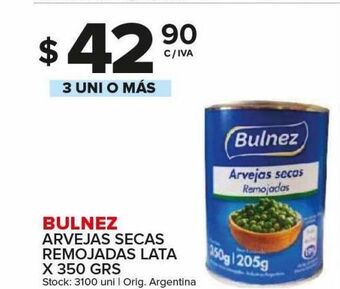 Carrefour Maxi Arvejas secas remojadas lata oferta