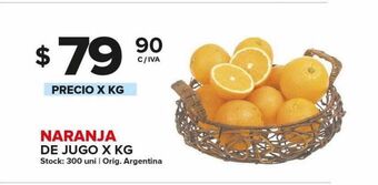 Carrefour Maxi Naranja de jugo x kg oferta