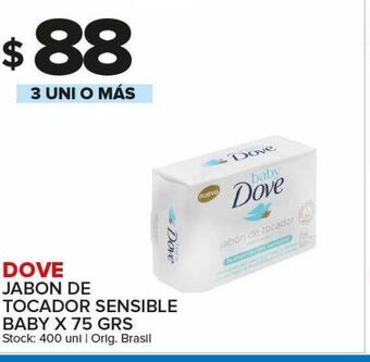 Carrefour Maxi Jabón de tocador dove oferta