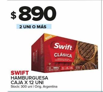 Carrefour Maxi Hamburguesas swift oferta