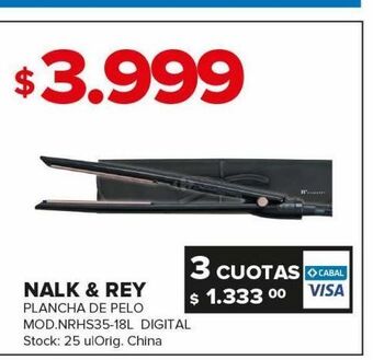 Plancha para cabello gama bella ceramic shine ion oferta en Cetrogar