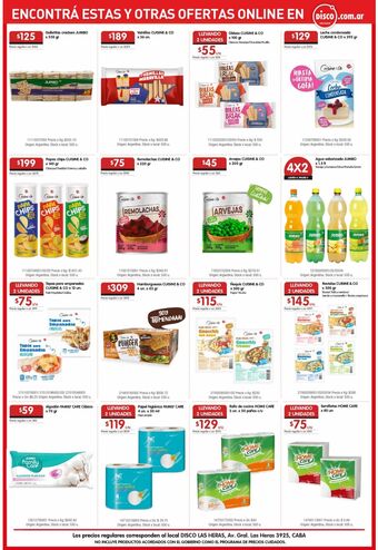Disco Galletas jumbo oferta