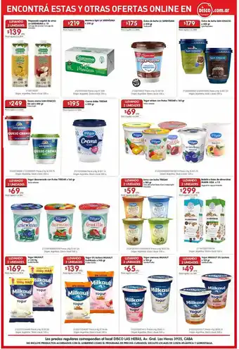 Disco Leche vegetal la serenísima oferta