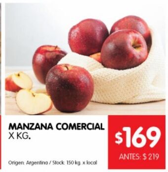 Disco Manzana comercial kg oferta