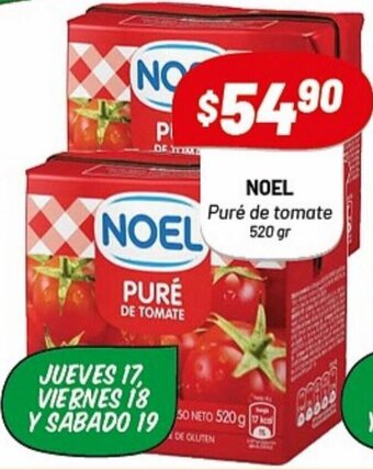Almacor Noel Puré de Tomate 520gr oferta