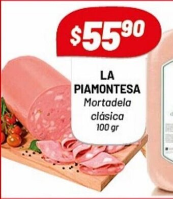 Almacor La Piamontesa Mortadela clásica 100gr oferta
