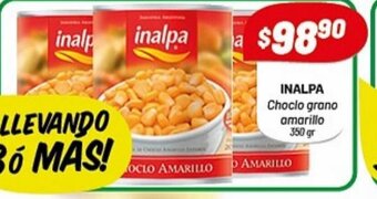 Almacor Inalpa Choclo grano amarillo 350gr oferta