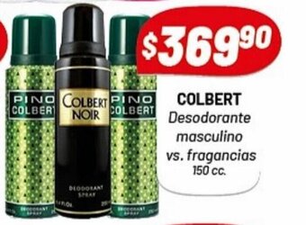 Almacor Colbert Desodorante masculino vs fragancias 150cc oferta