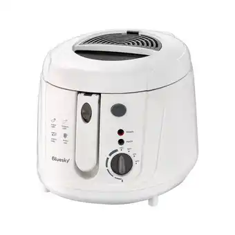 Carrefour Freidora bluesky 2.5 litros bdfp925-20l blanca oferta