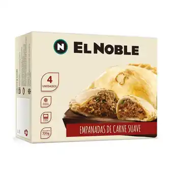Carrefour Empanadas el noble carne 4 u. oferta