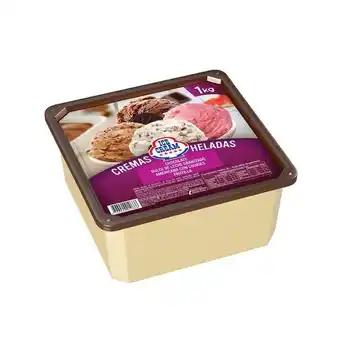 Carrefour Helado chocolate dulce de leche granizado frutilla cookies ice cream 1000 g. oferta