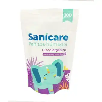 Carrefour Toallitas húmedas bebe avena sanicare x 100 uni oferta