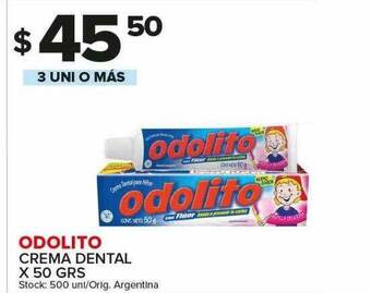 Carrefour Maxi Odolito Crema Dental oferta