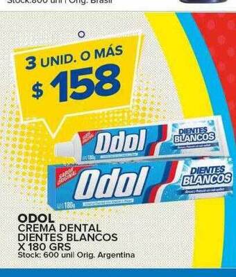 Carrefour Maxi Odol Crema Dental Dientes Blancos oferta