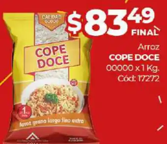 Diarco Cope Doce Arroz 00000 x 1 kg oferta