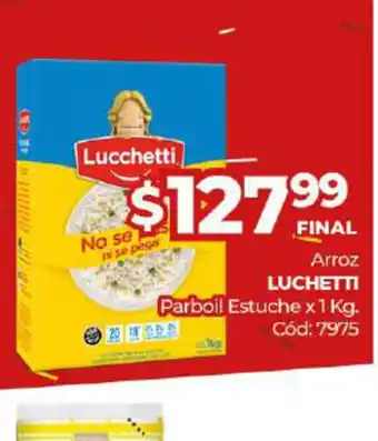 Diarco Luchetti Arroz parboil Estuche x 1 kg oferta