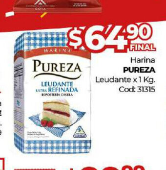 Diarco Pureza Harina Leudante x 1 kg oferta