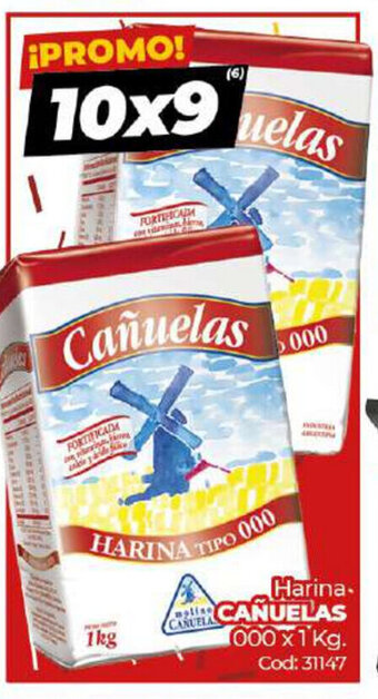 Diarco Cañuelas Harina 000 x 1kg oferta