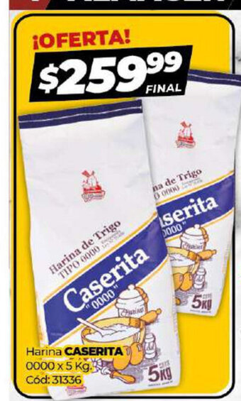 Caserita Harina 0000 x 5 kg
