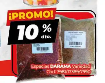 Diarco Darama Especias Variedad oferta