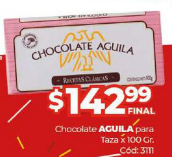 Diarco Aguila Chocolate para Taza x 100 gr oferta