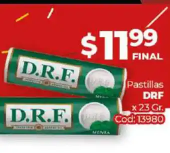 Diarco DRF pastillas x 23 gr oferta