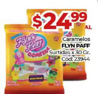 Diarco Flyn Paff Caramelos Surtidas x 30 gr oferta