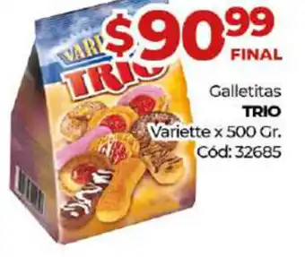 Trio Galletitas Variette x 500 gr