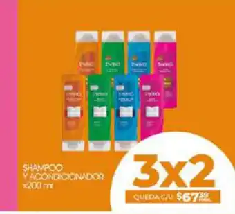 Diarco Shampoo y acondicionador x 200 ml oferta