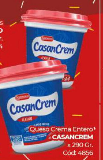 Diarco Casancrem Queso Crema Entero x 290 gr oferta