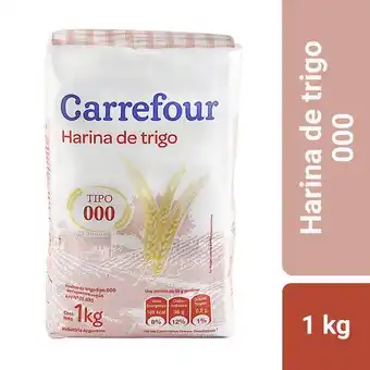 Carrefour Harina de trigo 000 carrefour 1 kg. oferta