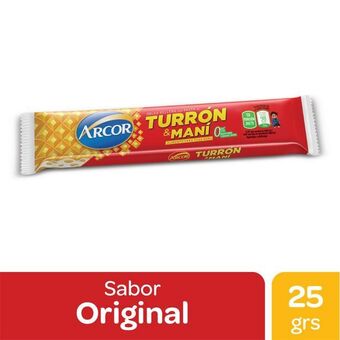 Coto Turron mani arcor paq 25 grm oferta