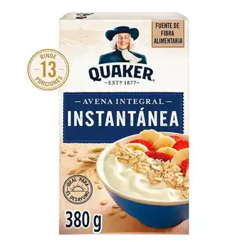 Coto Avena instantanea quaker cja 380 grm oferta