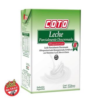 Coto Leche larga vida descremada coto ttb 1 l oferta