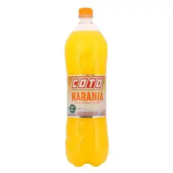 Coto Agua saborizada coto naranja botella 1.5 l oferta