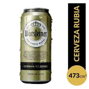 Coto Cerveza pilsener warsteiner lata 473 cc oferta