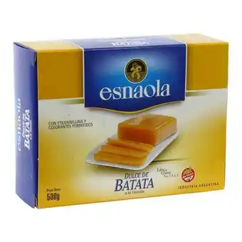 Coto Dulce de batata esnaola cja 500 grm oferta