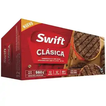 Coto Hamburguesas swift 12 uni x 80 gr clásicas oferta
