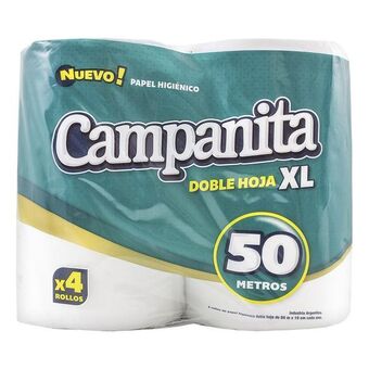 Coto Papel higiénico campanita doble hoja paquete 4 unidades oferta