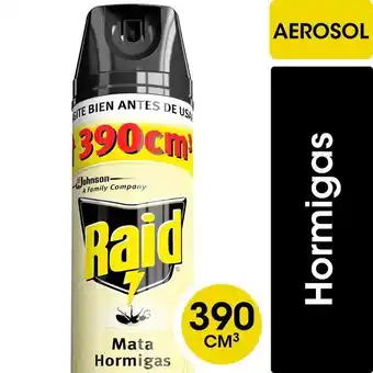Coto Insecticida raid mata hormigas en aerosol 390cc oferta