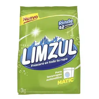 Coto Jabón en polvo limzul matic paquete 3 kg oferta
